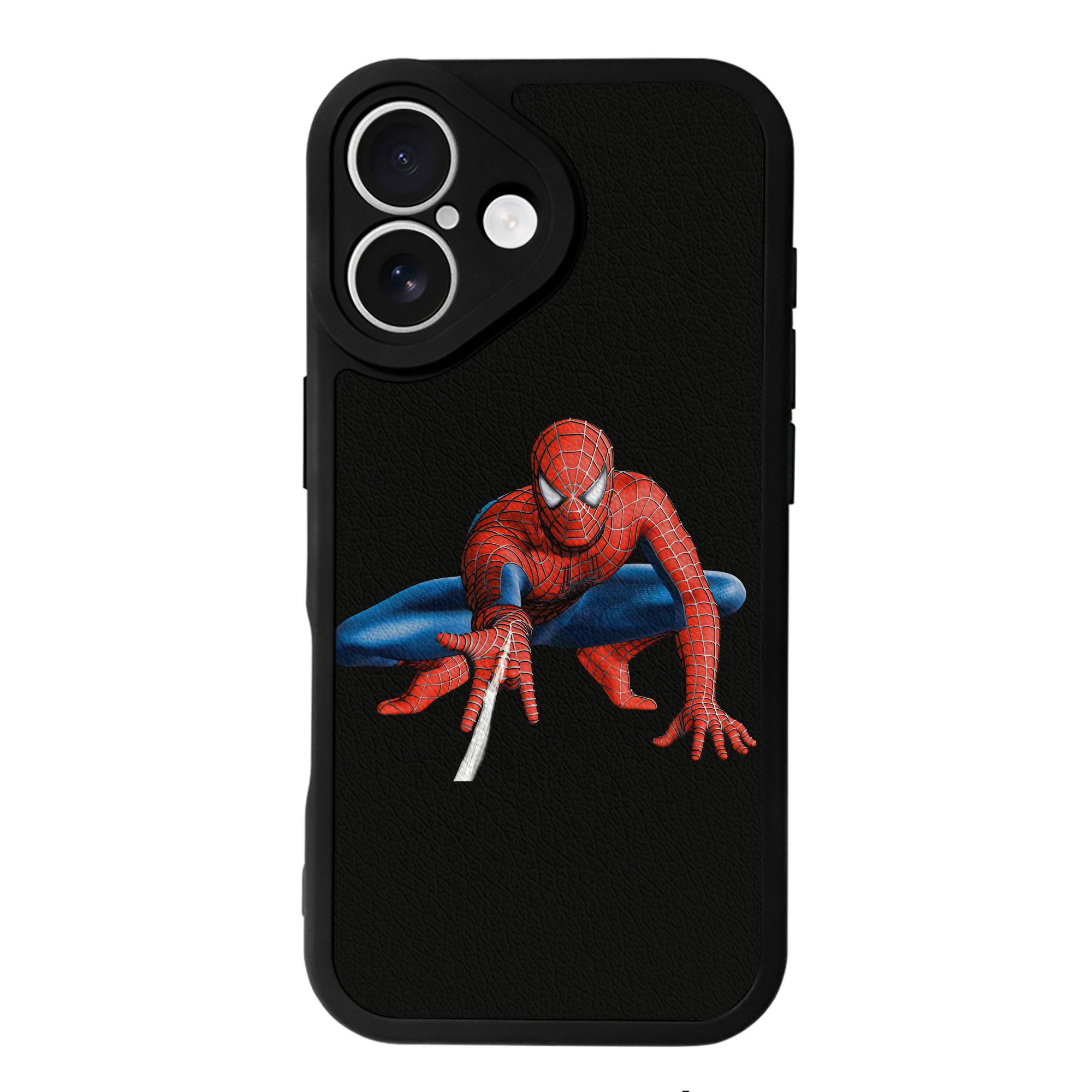 （画像用） アベンジャーズ The Avengers 【iPhone 16シリーズ対応】シリコンスマホケース（レザー調） 材質：シリコン